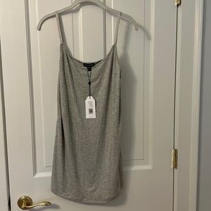 NWT Universal Standard heather gray foundation cami